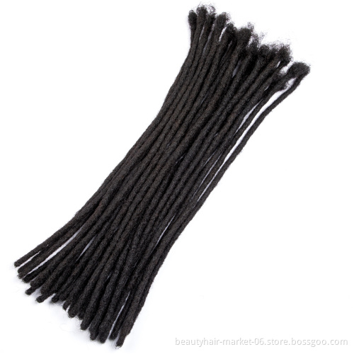 China factory handmade afro kinky dreadlock extensions human dreadlocks dreadlock wig for black women